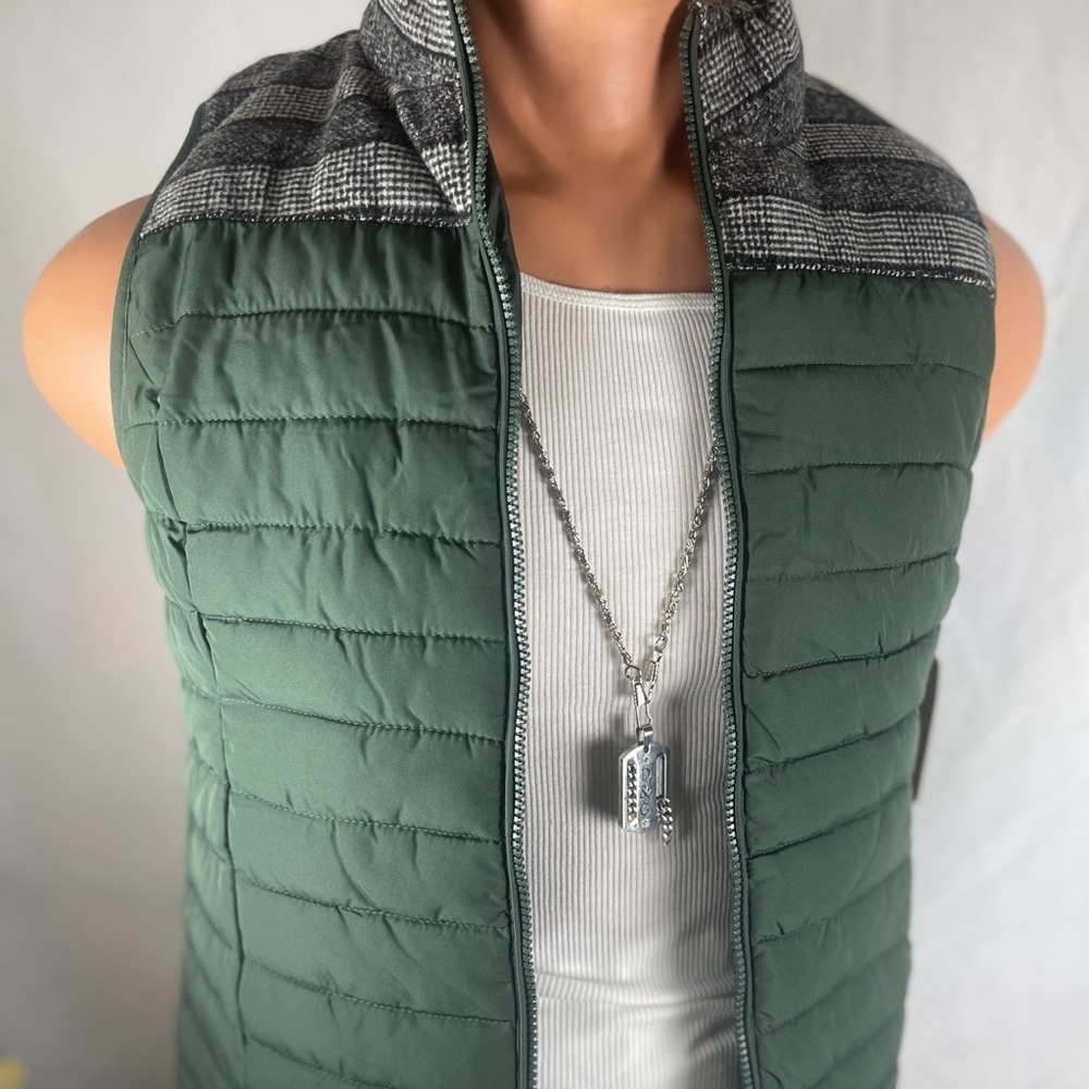 Ruff Hewn Green and‎ Gray Men's Vest